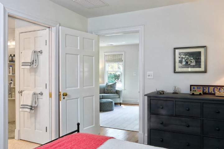 Aging in place design preserving original Maryland home charm and layout