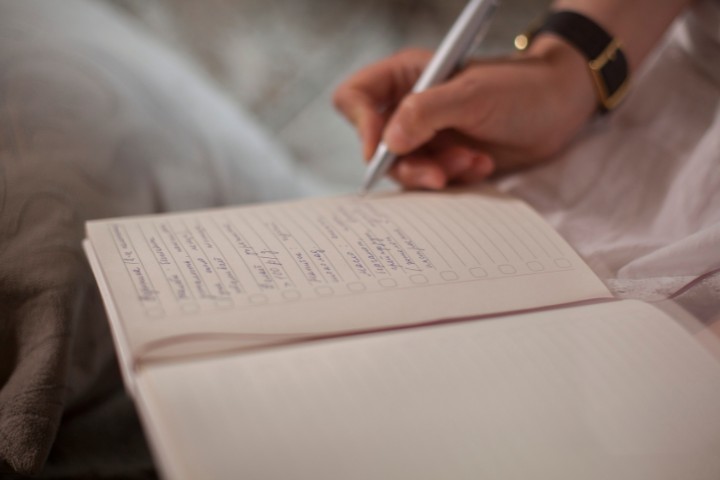 Handwriting renovation plans and project priorities