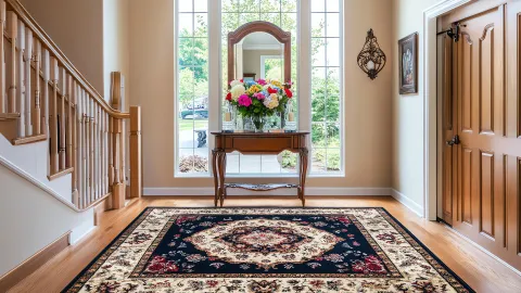Traditional Maryland entryway with classic home decors