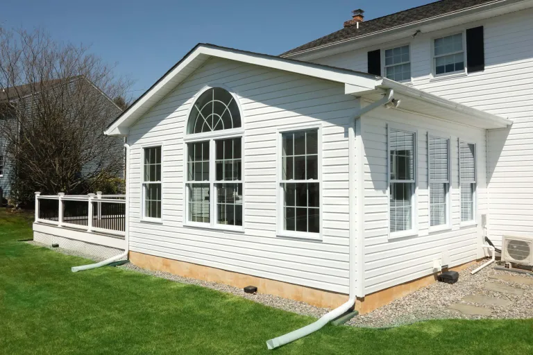 Sunroom upgrade as part of a Maryland home construction project