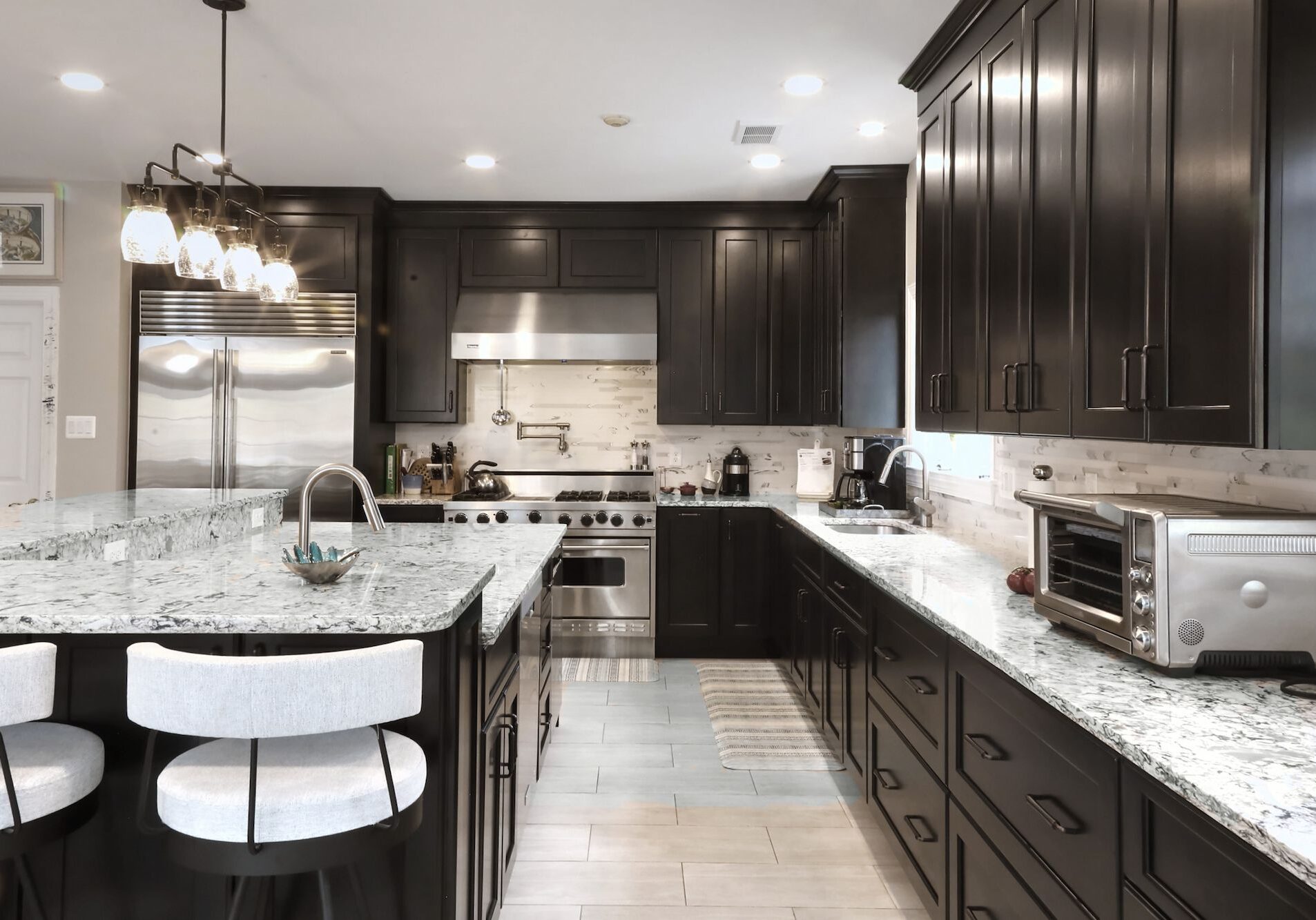 modern kitchen remodel in anne arundel county